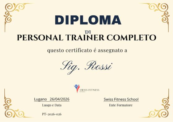 Diploma Personal Trainer